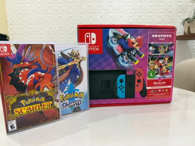 Nintendo Switch 32Gb + 128Gb SD