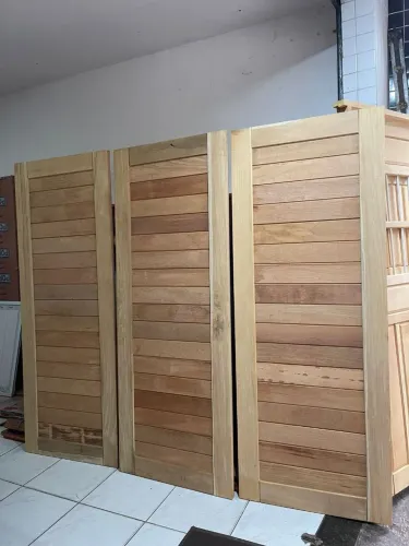 Porta Madeira Mista 80x 2,10