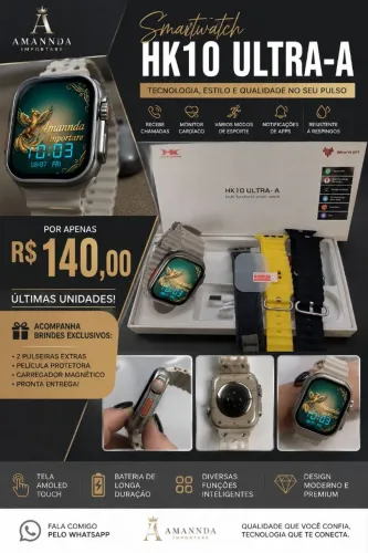Relógio inteligente faz e recebe ligação notificação