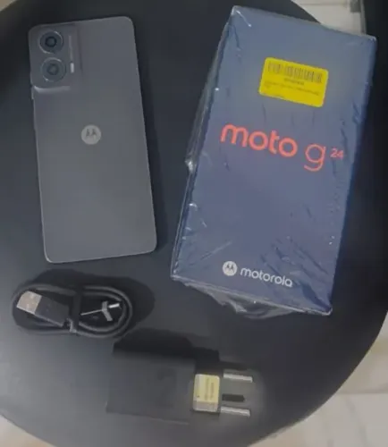 Moto g24 na caixa