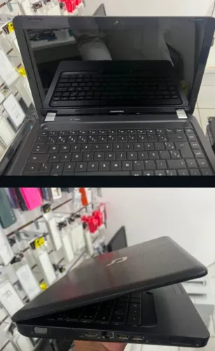 Notebook HP dual core. 2.4Ghz. Ssd128Gb. 8Gb de memória. Tela 14 tudo funcionando 