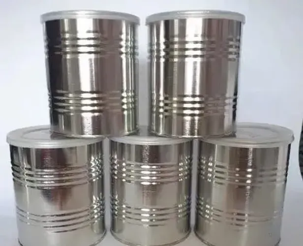 Latas de leite vazia 800 g