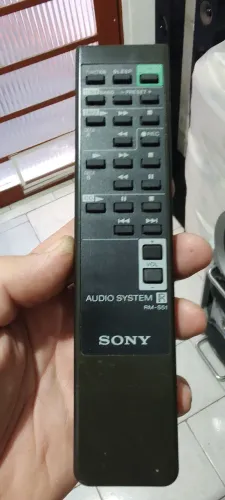 Controle remoto original som sony linha LBT anos 90