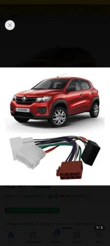Chicote Adaptador Renault Kwid Multimidia