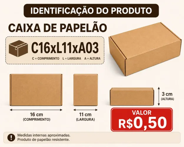 Caixas de papelão apelão 
