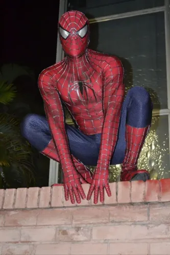 Traje homem aranha profissional