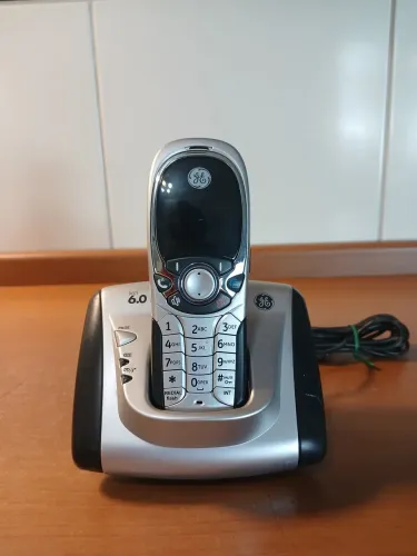 Telefone Sem Fio GE DECT  Funcionando Perfeito com Base 