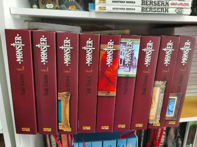Coleção Monster Kanzenban Vol. 1 Ao 9 Excelente Estado (Usado)