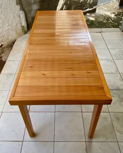 Mesa retangular 1,80 por 87cm 6 lugares 