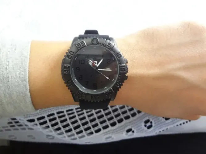 Relógio Masculino Ben Nevis Preto de Borrcha 100% Novo e Original