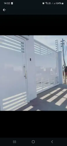 PORTÃO DE ALUMINIO E FERRO GALVANIZADO!! SUPER PROMOÇÃO