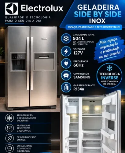 Geladeira said by Saad Electrolux
