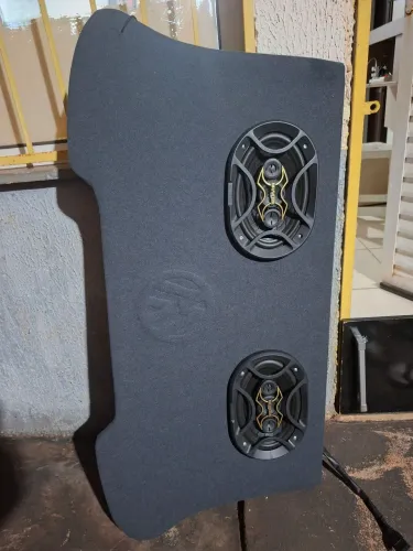 Vendo tampão e 6x9 bravox para gol g4