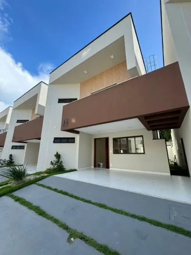 Casa duplex em condomínio fechado ( novo ) - No Araçagy