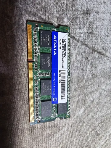 Memoria 4GB DDR3 Adata pc10600S sodimm notebook