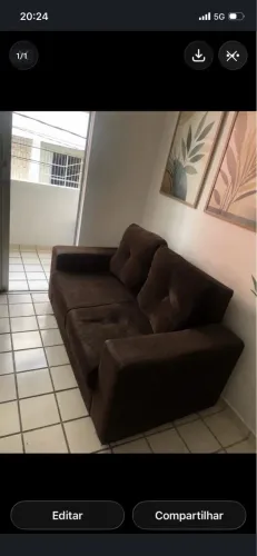 Sofá dois lugares