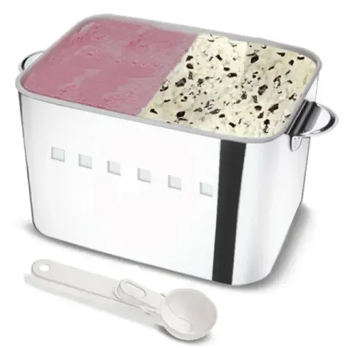 Suporte para Pote de Sorvete Mak-Inox (Aço Inox)