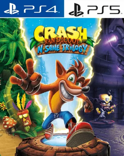 Crash Bandicoot N'Sane Trilogy PS4 e PS5 (30 dias)