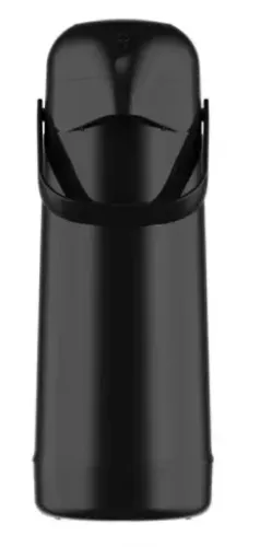 GARRAFA TERMICA MAGIC PUMP (PRESSÃO) TERMOLAR 1L - PRETA