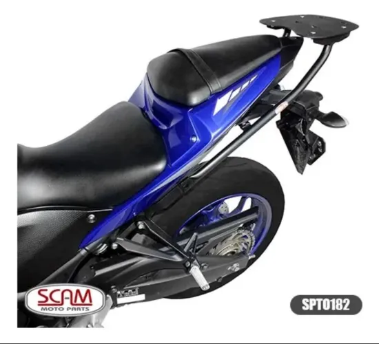 Suporte baú yamaha R3/mt03 2015 em diante