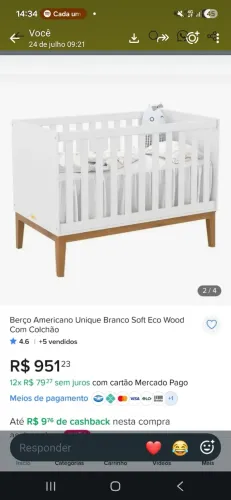 Berço que vira mini cama