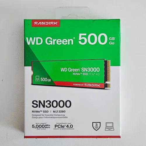SSD Nvme 500GB WD Green [Lacrado]