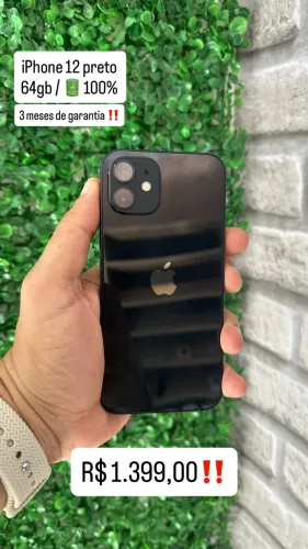 iPhone 12 64gb Preto