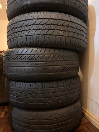 5 pneus aro 16