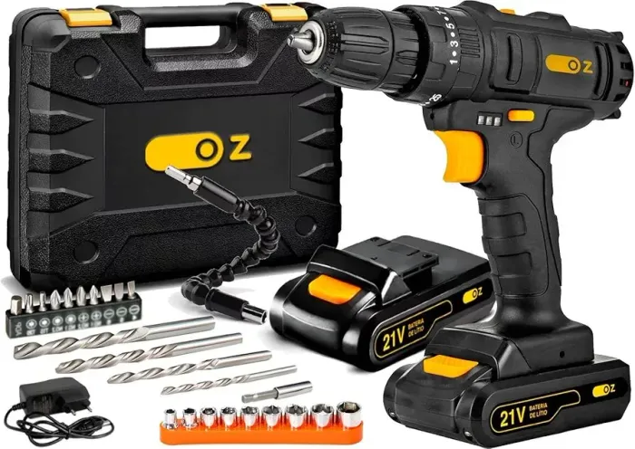 OFERTA Parafusadeira 21v com duas Baterias e Maleta