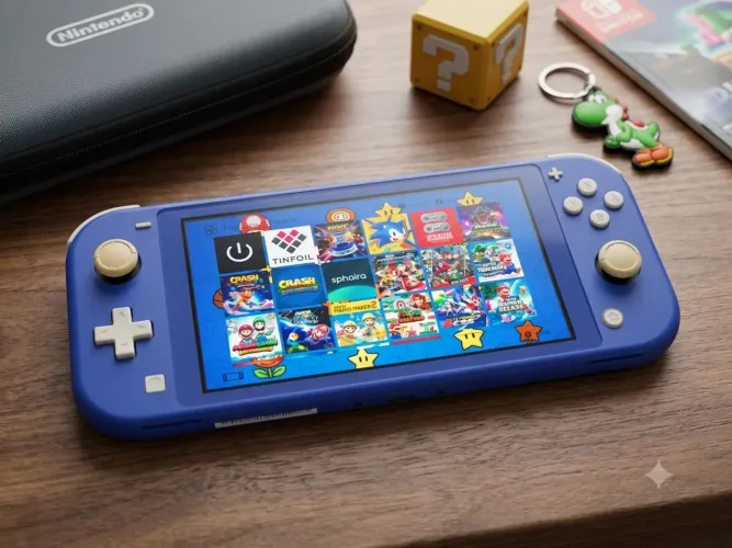 Nintendo Switch Lite DESBLOQUEADO