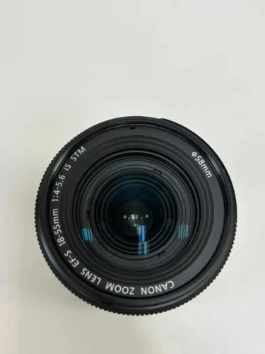 Lente Canon EFS 18-55mm f/4-5.6 IS Stm