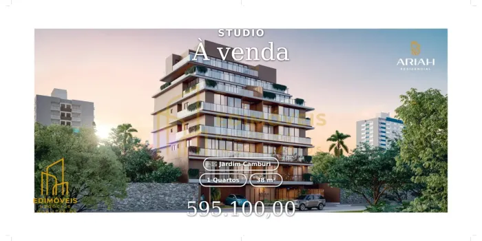 Estilo de Vida Moderno: Studio com Garden em Jardim Camburi - Agende sua Visita!
