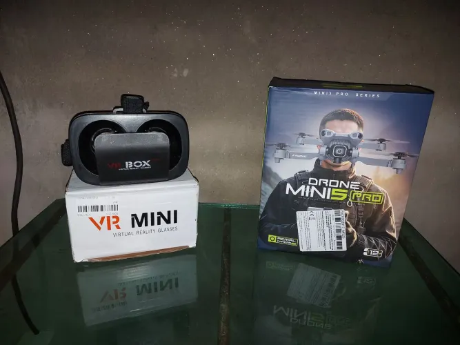 Drone Mini 5 Pro - Câmera Dupla 4K/8K, WiFi FPV + Bolsa de Transporte (Novo)