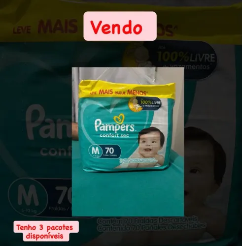 Vendo fraldas