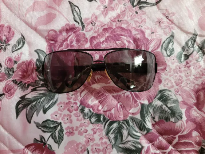 Oculos de sol preto armani excharge aviador