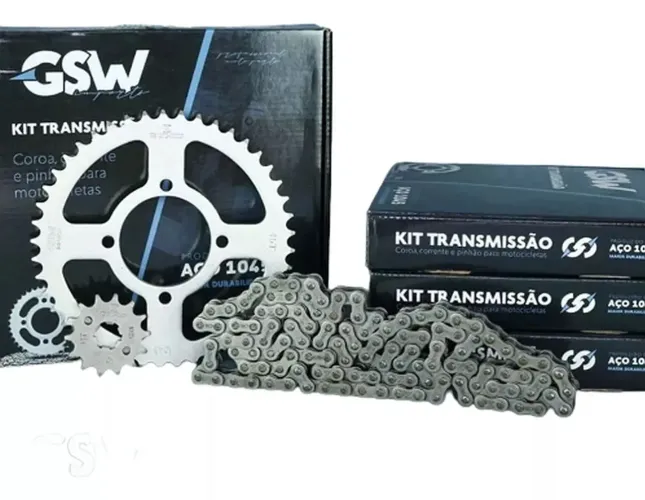Kit transmissão da titan/fan/biz/start
