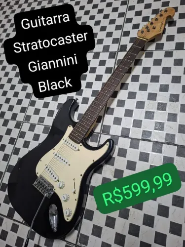 Guitarra Giannini stratocaster