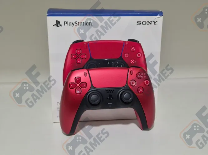 Controle PS5 Volcanic Red Seminovo | Aceito Cartão!!!