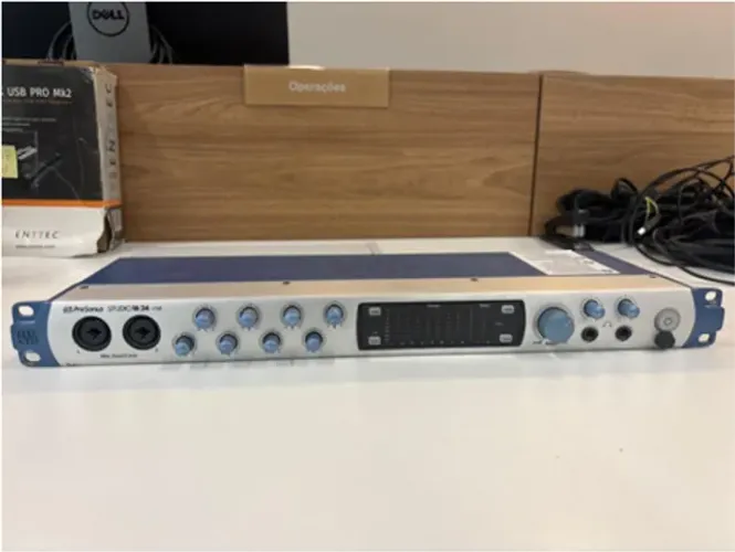 Interface de gravação PreSonus Studio 1824 18 entradas 24 bits (USADO)