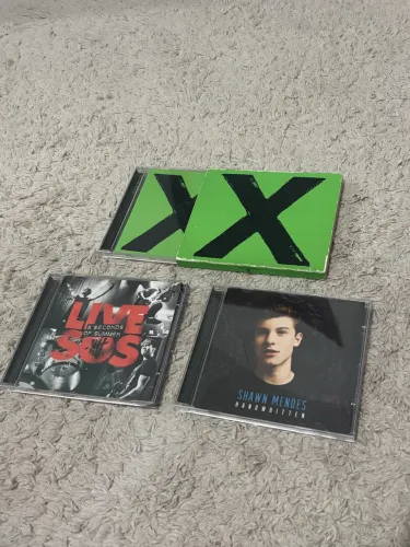 CDs Ed Sheeran - Shawn Mendes - 5SOS