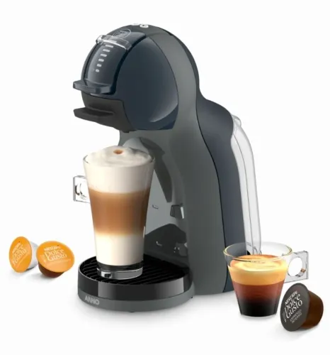 Cafeteira Nescafe Mini Me - Cinza/Chumbo - 220V (Nova)