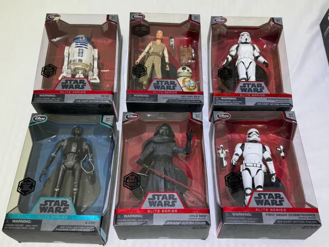 CONJUNTO STAR WARS ELITE SÉRIES
