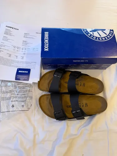 Birkenstock Arizona Original Preta - Nº 43 - Nova, Nunca Usada - Com Nota Farfetch