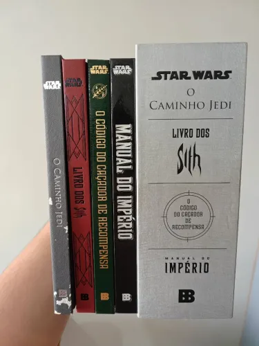 Box Star Wars livros Zerados(nunca lidos)
