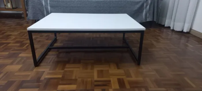 Mesa de centro industrial