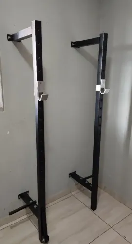 Suporte para apoio para Barra - Agachamento,supino e bíceps 