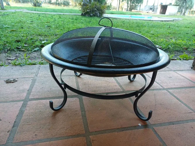 LAREIRA EXTERNA PARA JARDIM