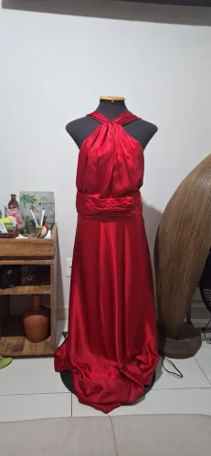 Vestido festa vermelho