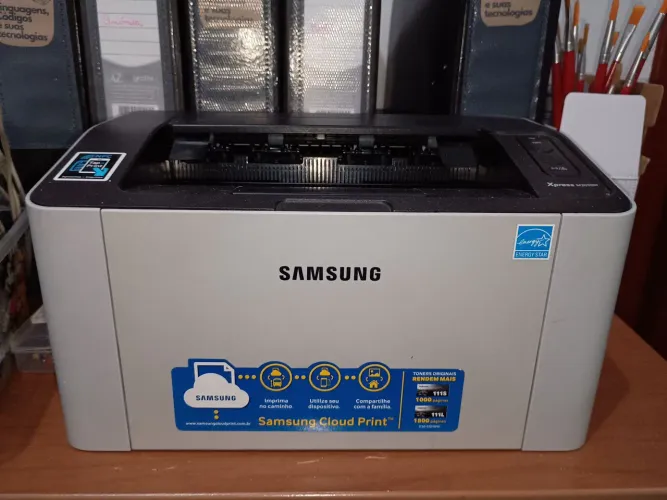 Impressora Laser Samsung M2020W Wi-Fi - Excelente Estado (Monocromática)