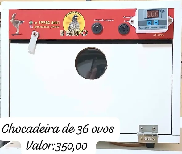Chocadeira de 36 ovos